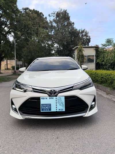 Toyota Corolla Altis grande 2022 bumper to bumper orginal