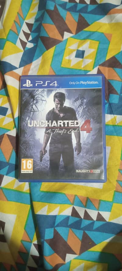 Uncharted 4 Disc PS4