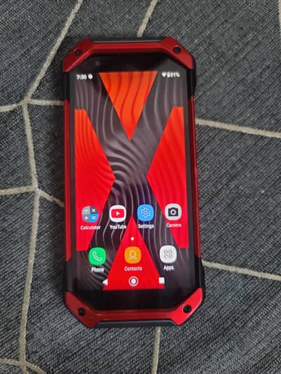 Kyocera torque 5g  kg01 red 6gb/128gb rugged phone