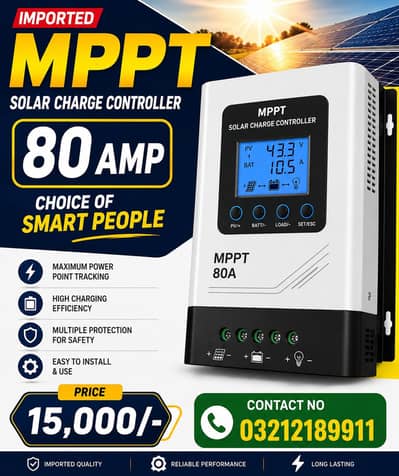Imported MPPT Solar Charge Controller