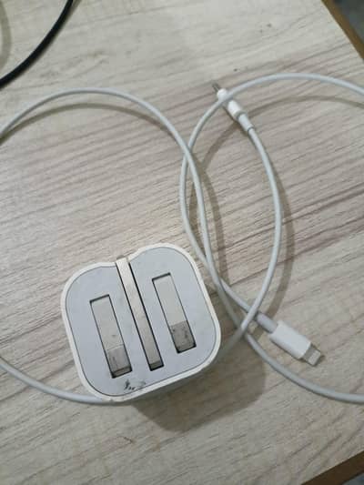iphone original charger and cable