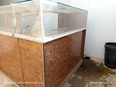 Counter for Office store or shop L shape in two parts