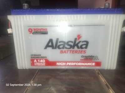 Alaska 140 Battery 17 plates