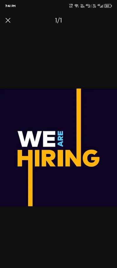 We’re Hiring | *Electrical BOQ Estimator*
