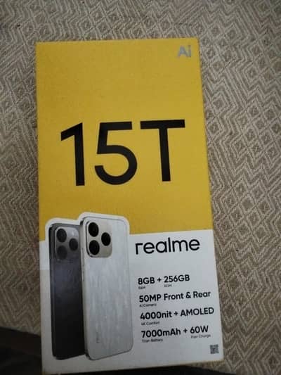 Realme 15T 12+256GB 7000mah