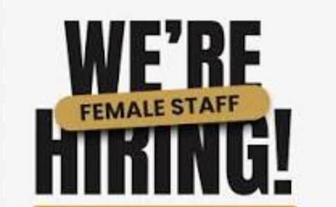 Female Staff required for Aesthetic Clinic