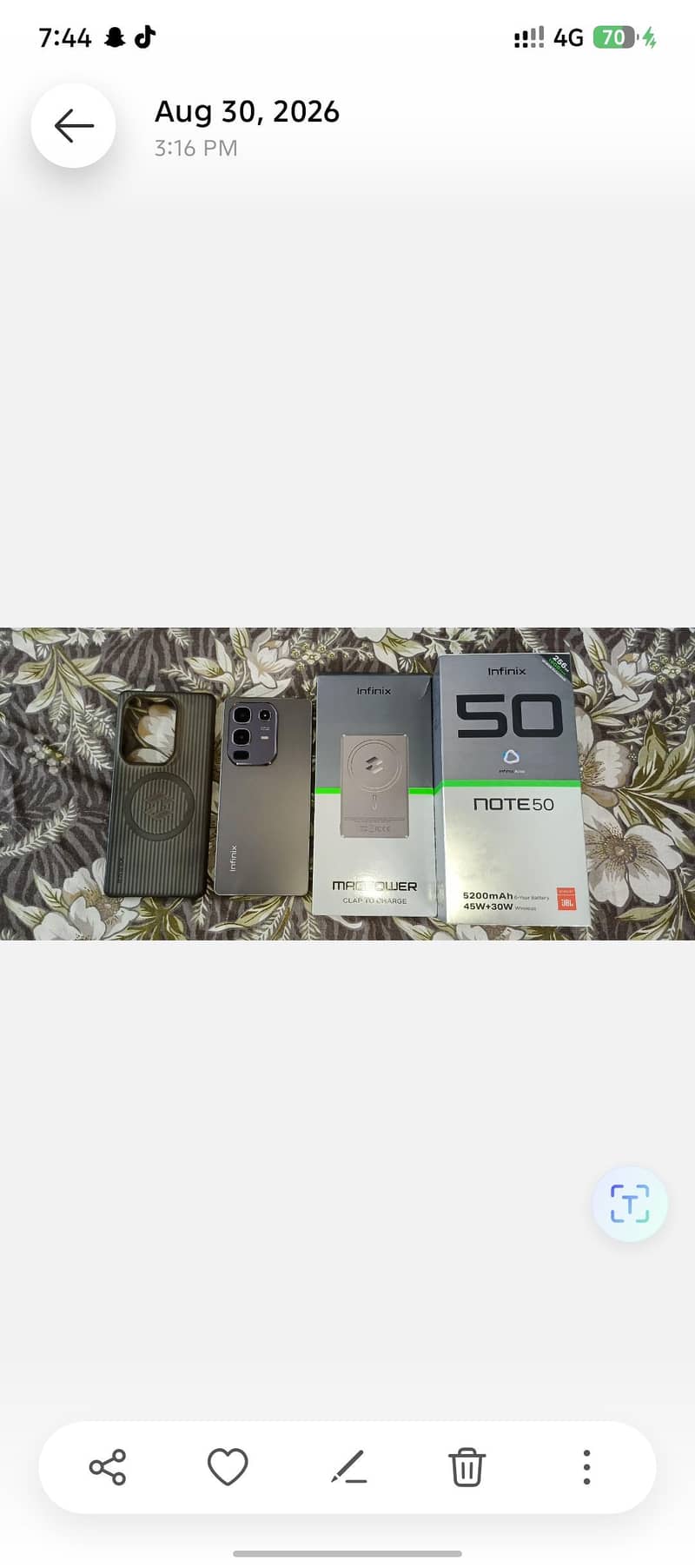 Infinix Note 50 4