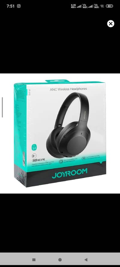 joyroom hybrid ANC Bluetooth wireless headphones