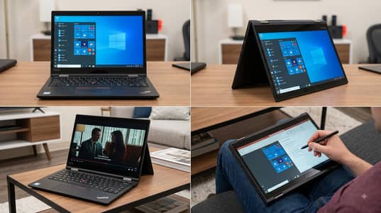 LENEVO YOGA X390 WITH 360 ROTATE AND TOUCH SCREEN