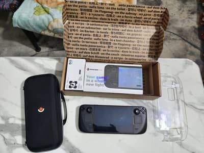 steam deck oled  512 gb ssd  230k new  abe 2 month use kiyah hai  firs