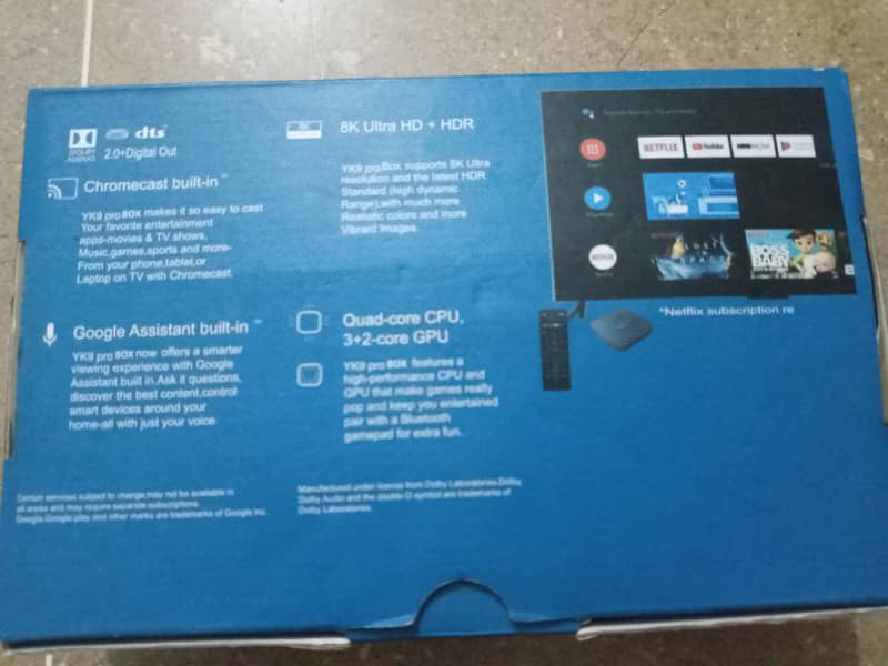 Android Box YK9 pro MAX 1