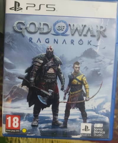 God Of War And  GTA 5  PS 5 CDs [Used] Limited offer