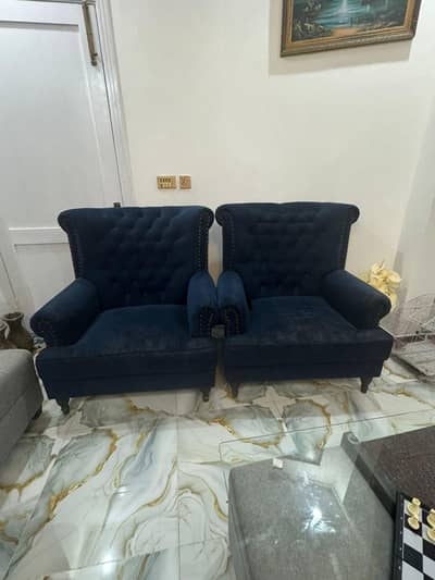 2 sofas set