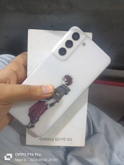 Samsung S21 FE official pta with Box dual phisical 8/256