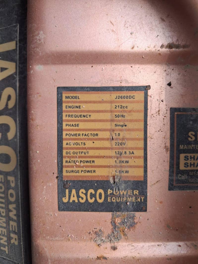Jasco Generator 1