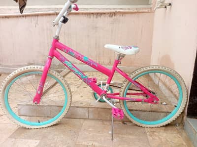 Pink bicycle