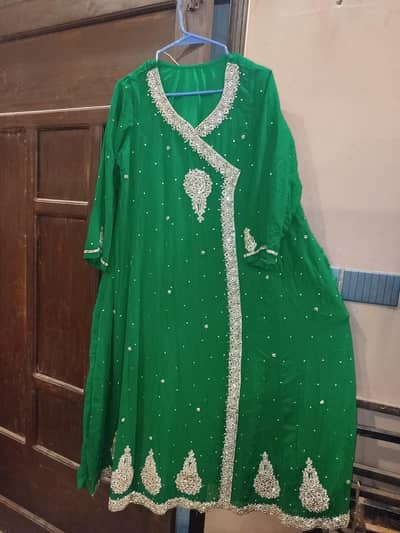 3 piece ready to wear long frock
