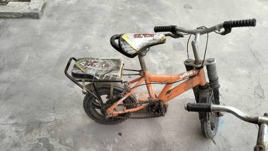 3 kids cycle, 1 for 10-12 years kids and 2 for 6_8 years kids