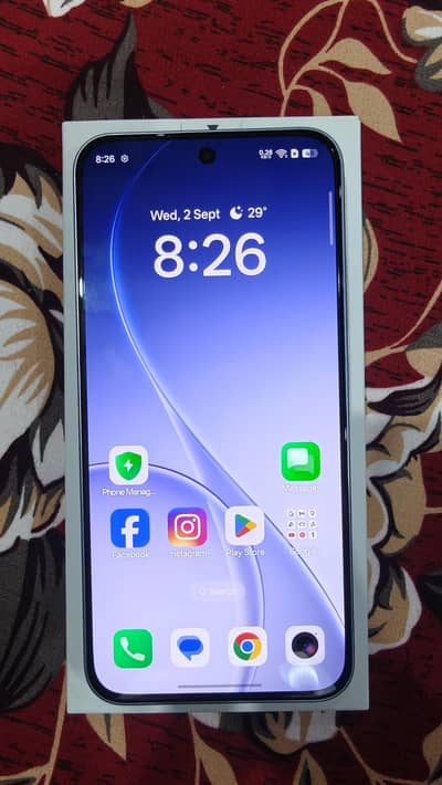 Oppo Reno 15F 8GB 256GB Blue PTA approved - Box Open