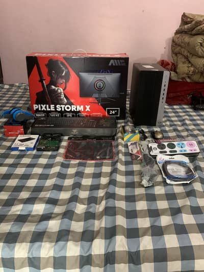 Selling work station.