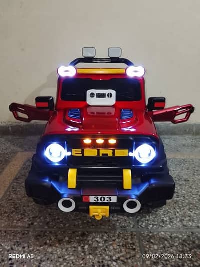 Kids Electric Jeep 4×4 Brand New Remote & Charger O3454O26O5O Whatsapp