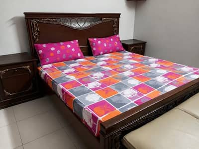 Bed Set with Sofa Set