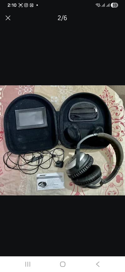 Bose Quietcomfort 2 Acoustic Noise Canceling Headphones like NEW