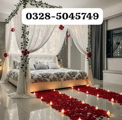 Short Time Daily Weekly Furnished Rooms Apartment Guest House Hotel Rooms in Islamabad