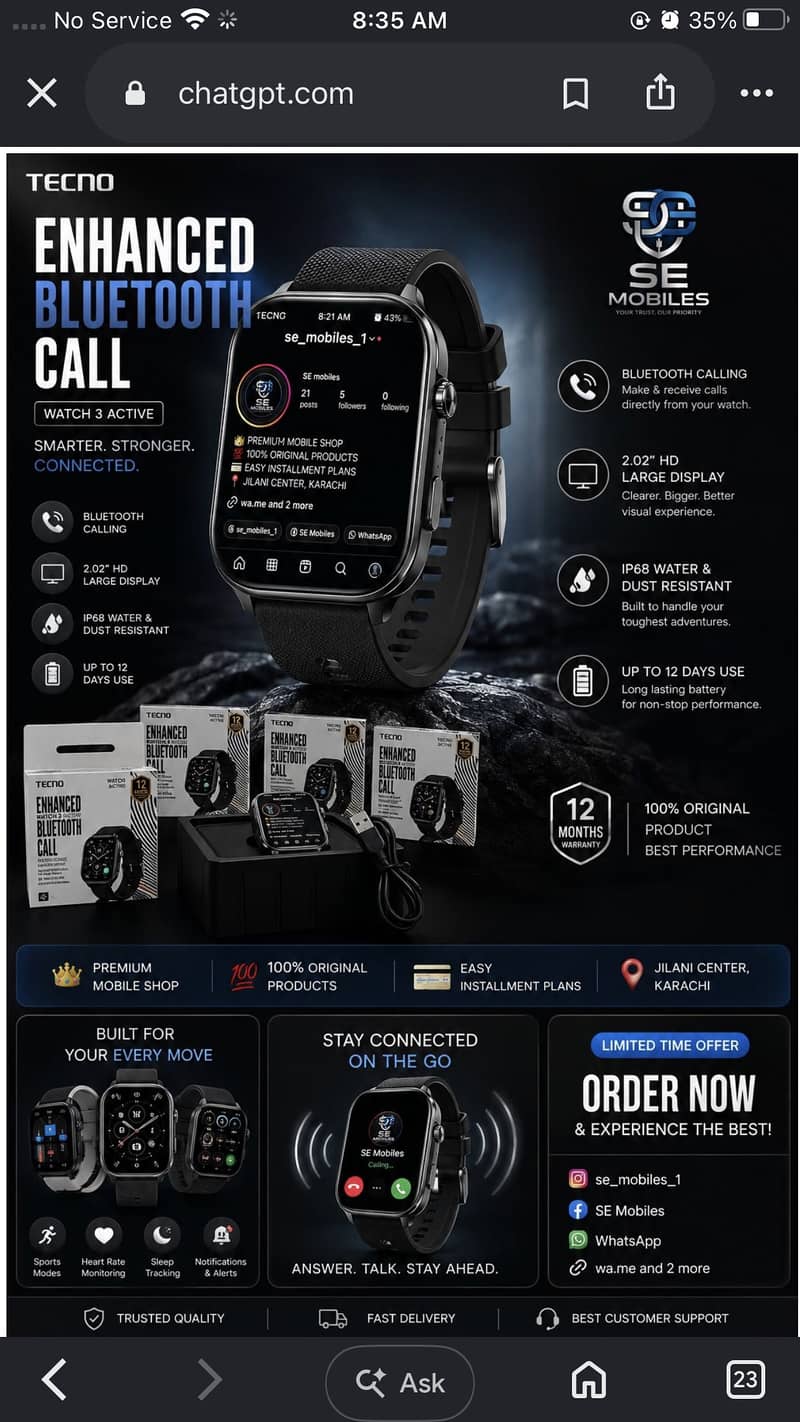 TECNO 3 ACTIVE 0