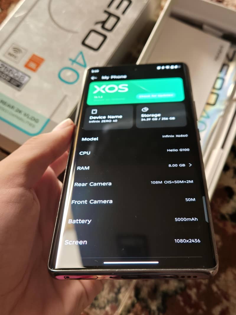 Infinix Zero 40 5