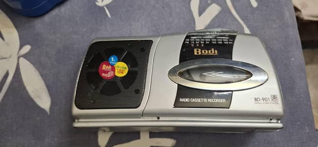 cassette and radio
