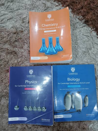 Cambridge Alevels endorsed course books