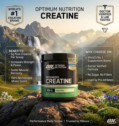 world number No 1 brand creatine and verified No side effects