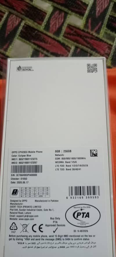 OPPO a6s pro box open just