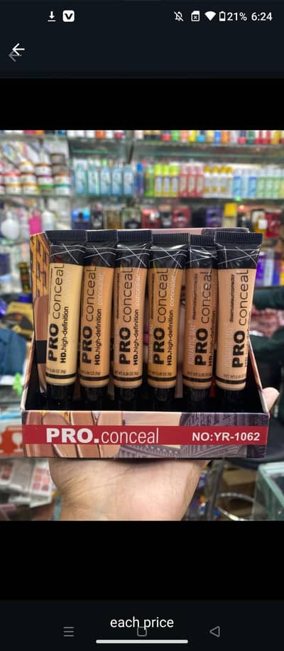 concealer, setting spray, foundation, sunisa foundation and sunscreen