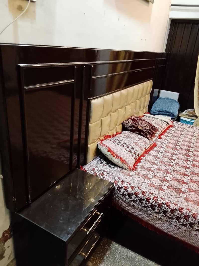 Double Bed With Dressing table 1