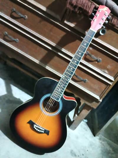 acoustic guitar 40 inches jumbo size