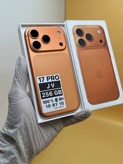 Apple iPhone 17 Pro Jv 256 GB 100% Battery Health with Box