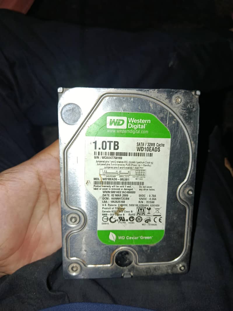1.00 TB HardDisk 0