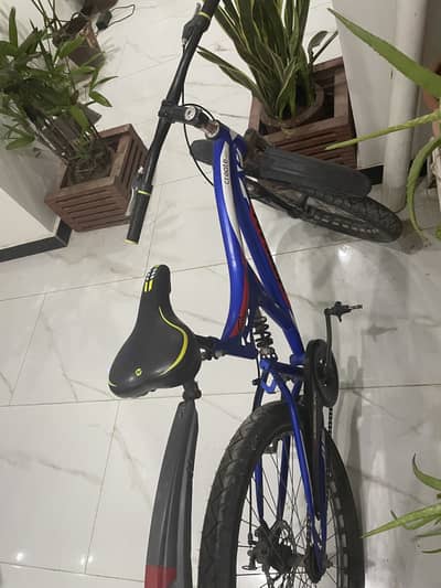 Fat tyre bicycle