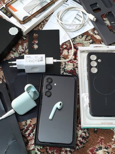 Galaxy S24 5G PTA Approve 256gb Box charger airbud