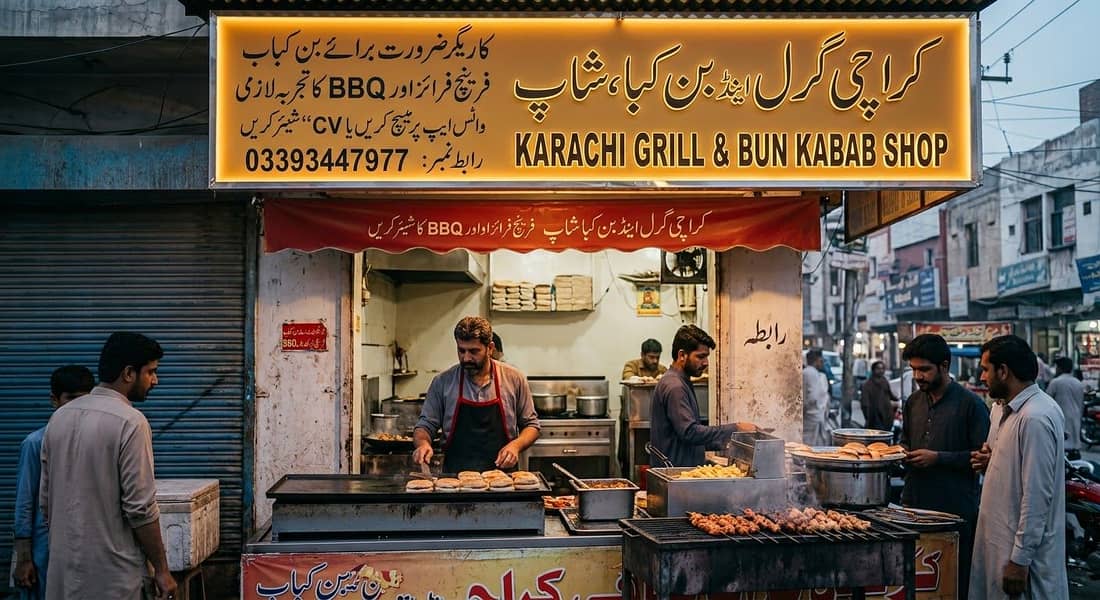 کاریگر کی ضرورت ہےCook /Chef 0