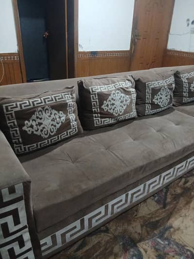 L SHAPED SOFA 7 SEATER