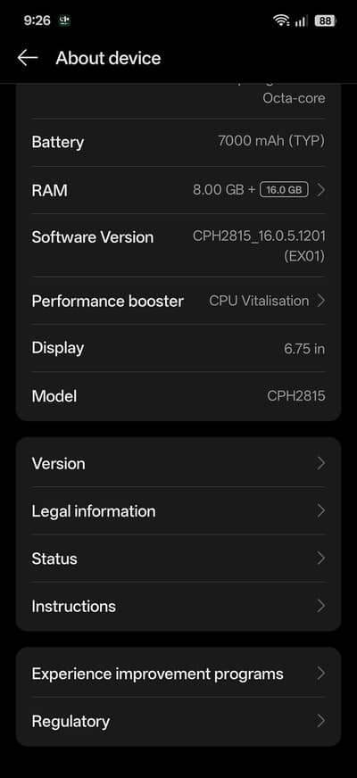 OPPO A6s