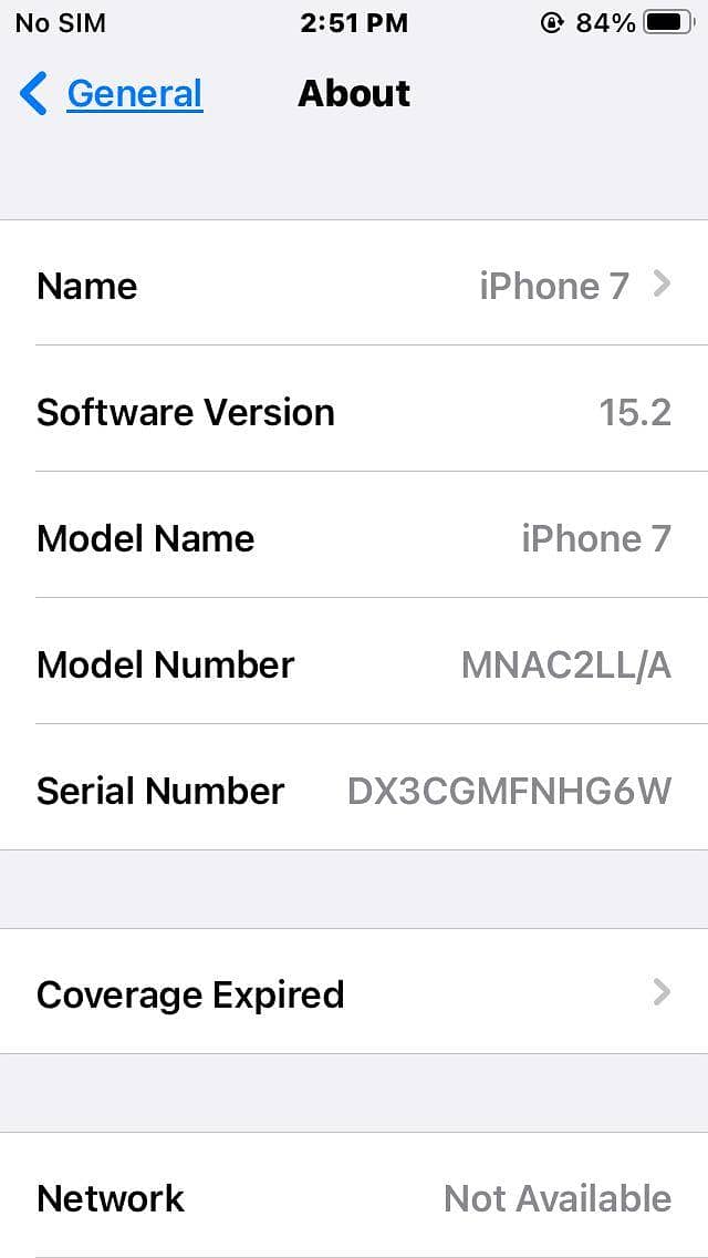 Apple iPhone 7 6