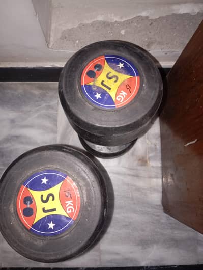 2x15kg Dumbells