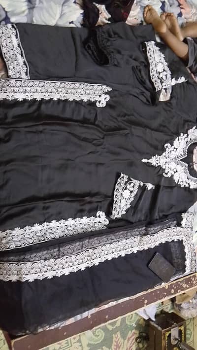 Embroidered Silk dress