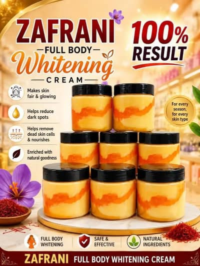 Glow ria zafrani beauty cream