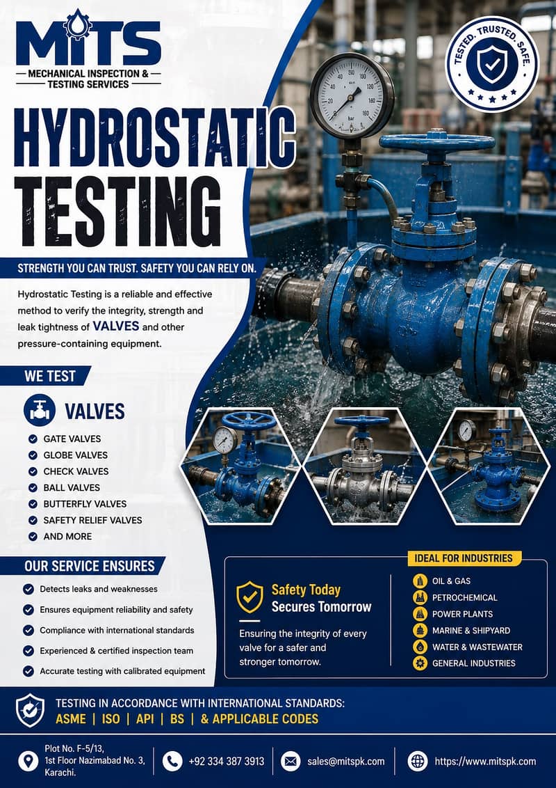 Hydrostatic Pressure Testing 0