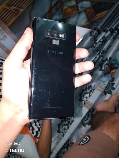 Samsung note9 Pta official approved  Exchange iphone